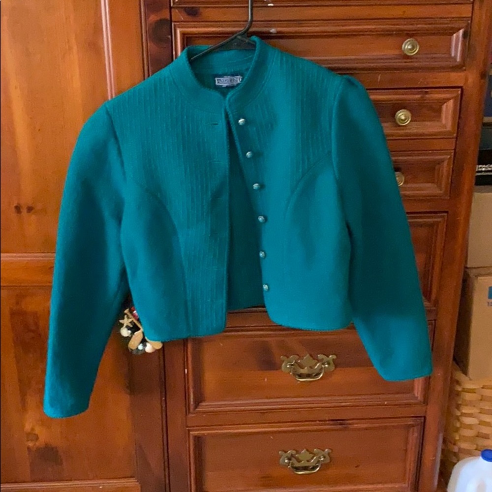 Lands’ End womens cropped jacket